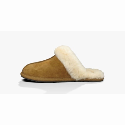 Chinelos UGG Scuffette II Mulher Marrom | PT-ZBHSD